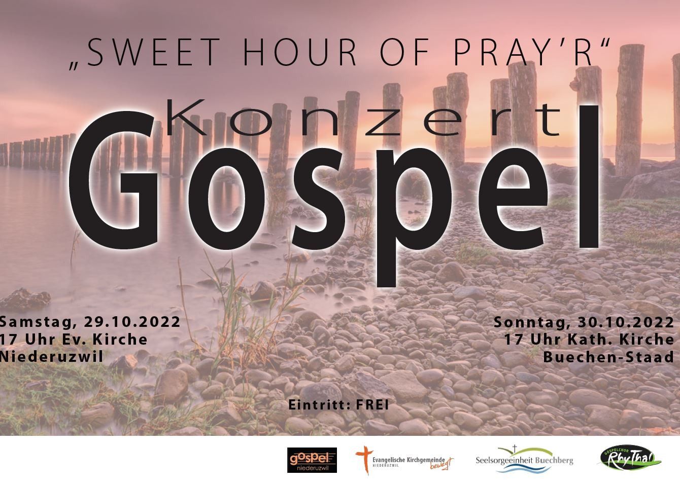 Sweet hour of pray'r - Gospelkonzert